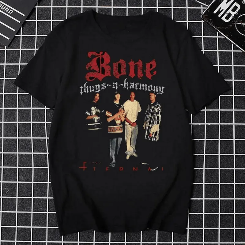 Men T Shirt Bone Thugs N Harmony Shirt Retro Nostalgia Hip-Hop Classic Men Women T-Shirt Unisex Essential T-Shirt Everyday Tee Unisex