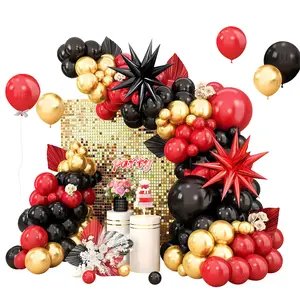 Easy DIY Graduation Balloon Garland Kit| Viral Backdrop for 2026 Grad Party, Wedding & Birthday (Includes air pump)