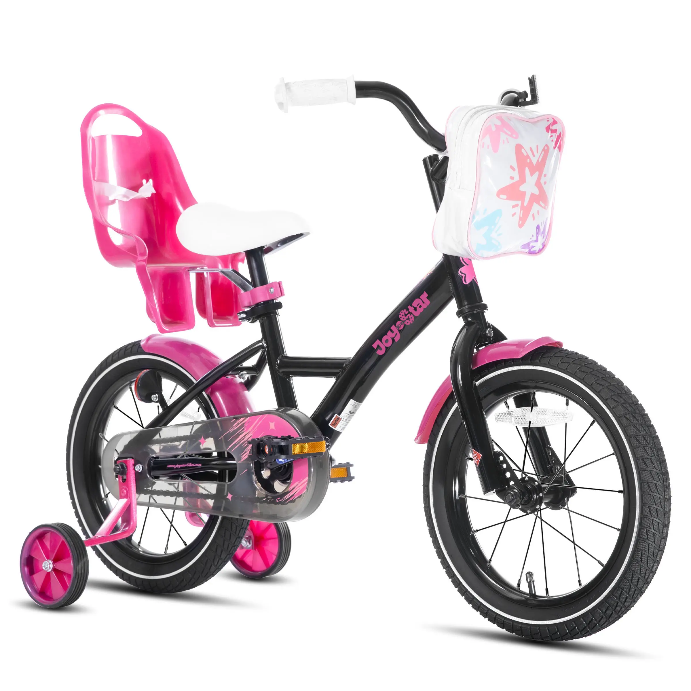 JOYSTAR Zinnia Girls Kids Bike for Ages 3-7 Years Old | 14 16 Inch Children Bicycle with Basket & Training Wheels | Stylish Gift for Girls | Multiple Colors
