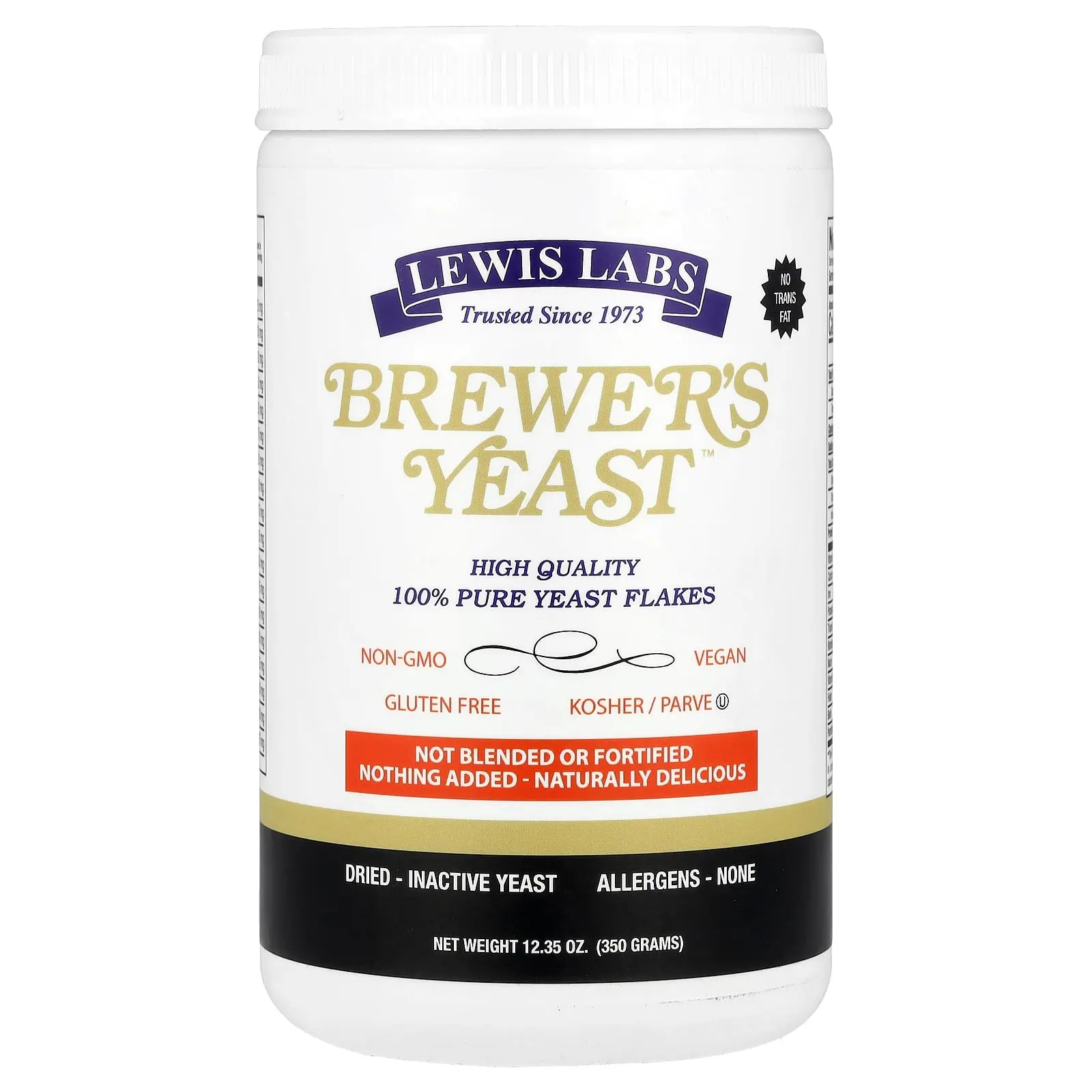 Lewis Labs Brewer's Yeast™, 12.35 oz (350 g)
