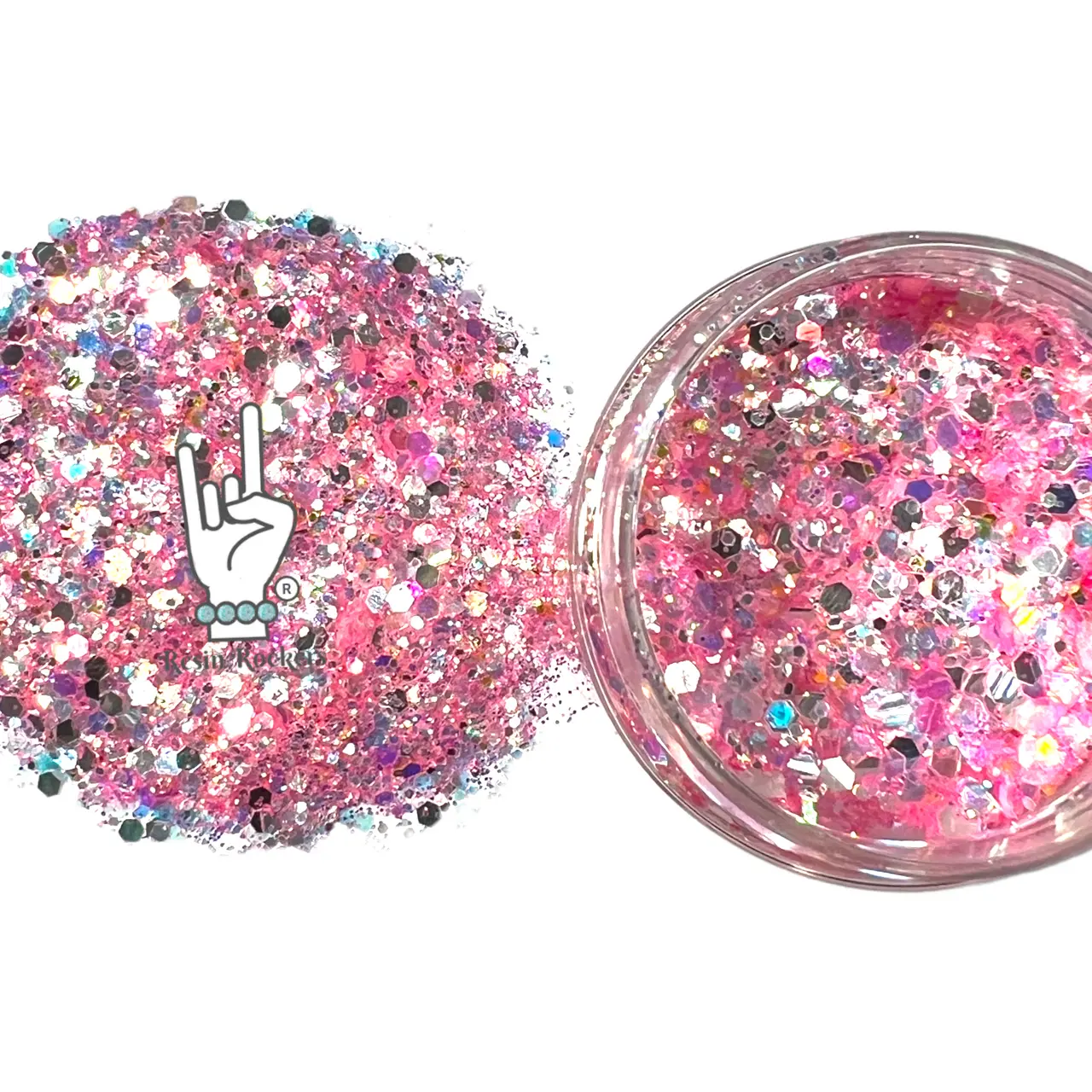 Talk Dirty To Me Glam Metal Chunky Glitter Mix