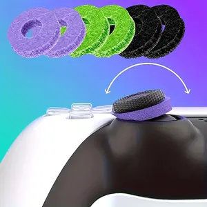 EOWULFROST Silicone Game Controller Joystick Ring, 3 Pairs Precision Ring, Aiming Assist Motion Control Ring, for PS4/PS5 PRO, Xbox (One/Series X), NS PRO, Console Controller Accessories