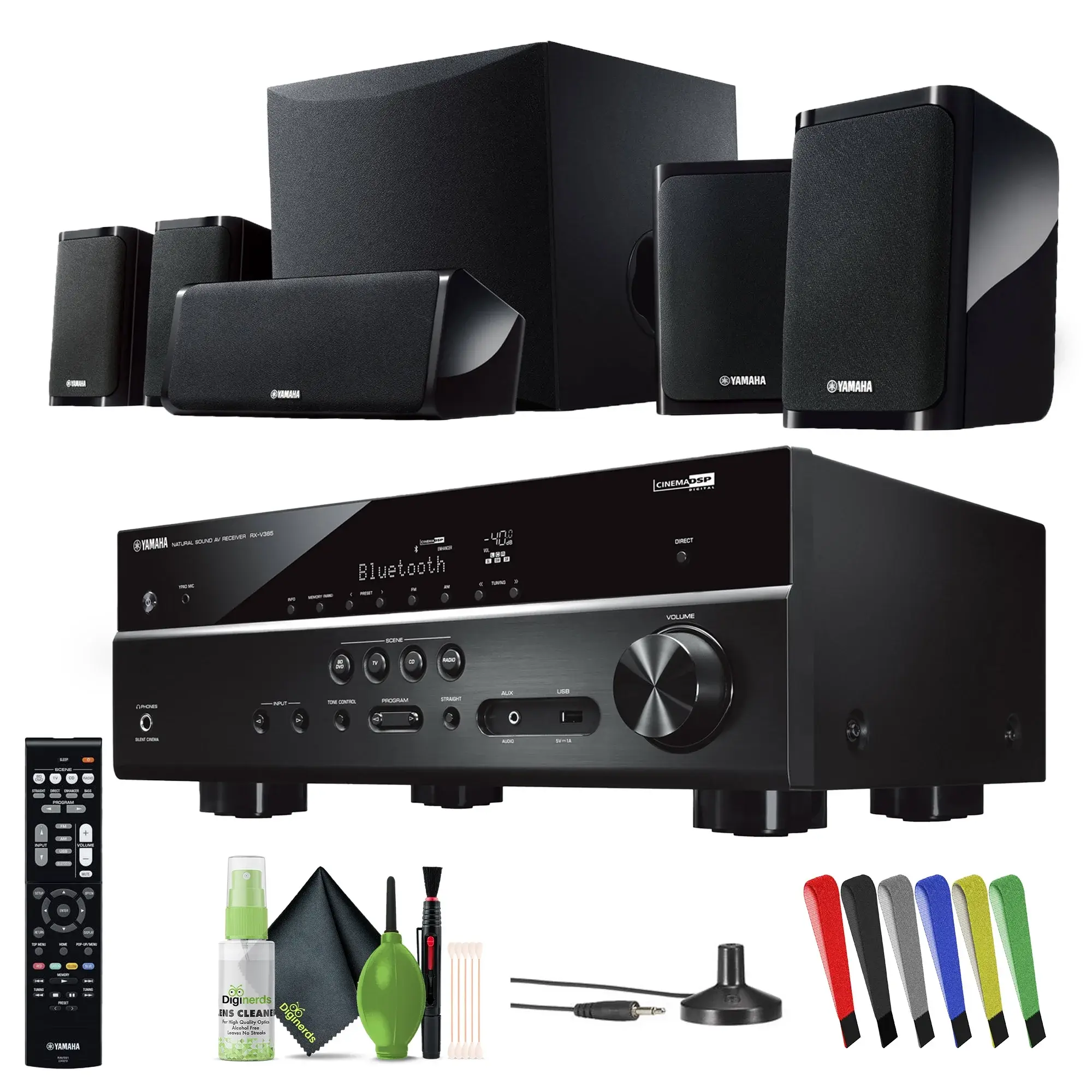 Yamaha 5.1 Home Theater Systems, Bluetooth, 52.24 Lb