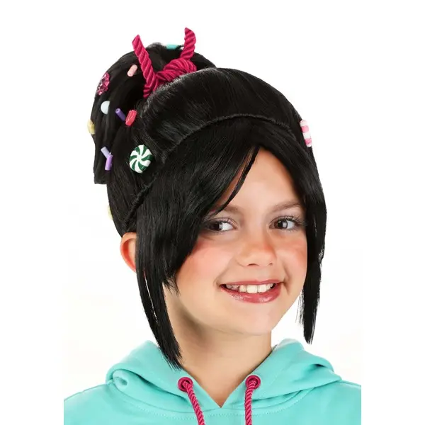 Toddler/Kid's Disney Wreck it Ralph Vanellope Wig (© Disney)