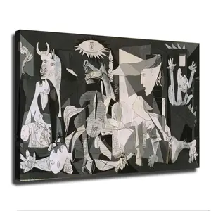 Pablo Picasso Guernica 1937 Abstract Poster Canvas Painting Print Wall Art Decor Ornaments Room Decoration Photo Artistic
