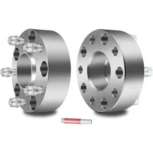 2PCS 5 Lug 50mm 5x139.7 Wheel Spacers 2 inch 5x5.5 to 5x5.5 fit for 2004-2009 for Durango 2005-2010 for Dakota 2002-2010 for 1500