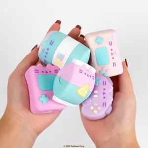 Hamee Pusheen Capsule Squishies (Series 7 - Gamer Girl) - Surprise Blind Box Cute Water Filled Squishy Toy