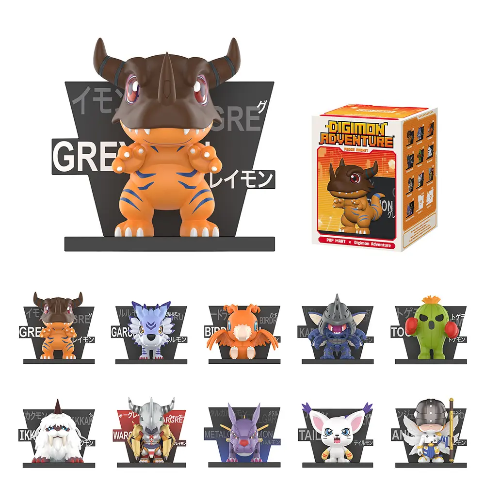 [Spanish]-Digimon Adventure Series – Figuras de Imán para Refrigerador
