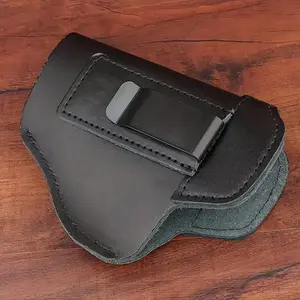 The right-hand concealed carrying holster is compatible with the G17, G19, SIG P320, and CZ P10, making it ideal for everyday use and outdoor shooting. leather