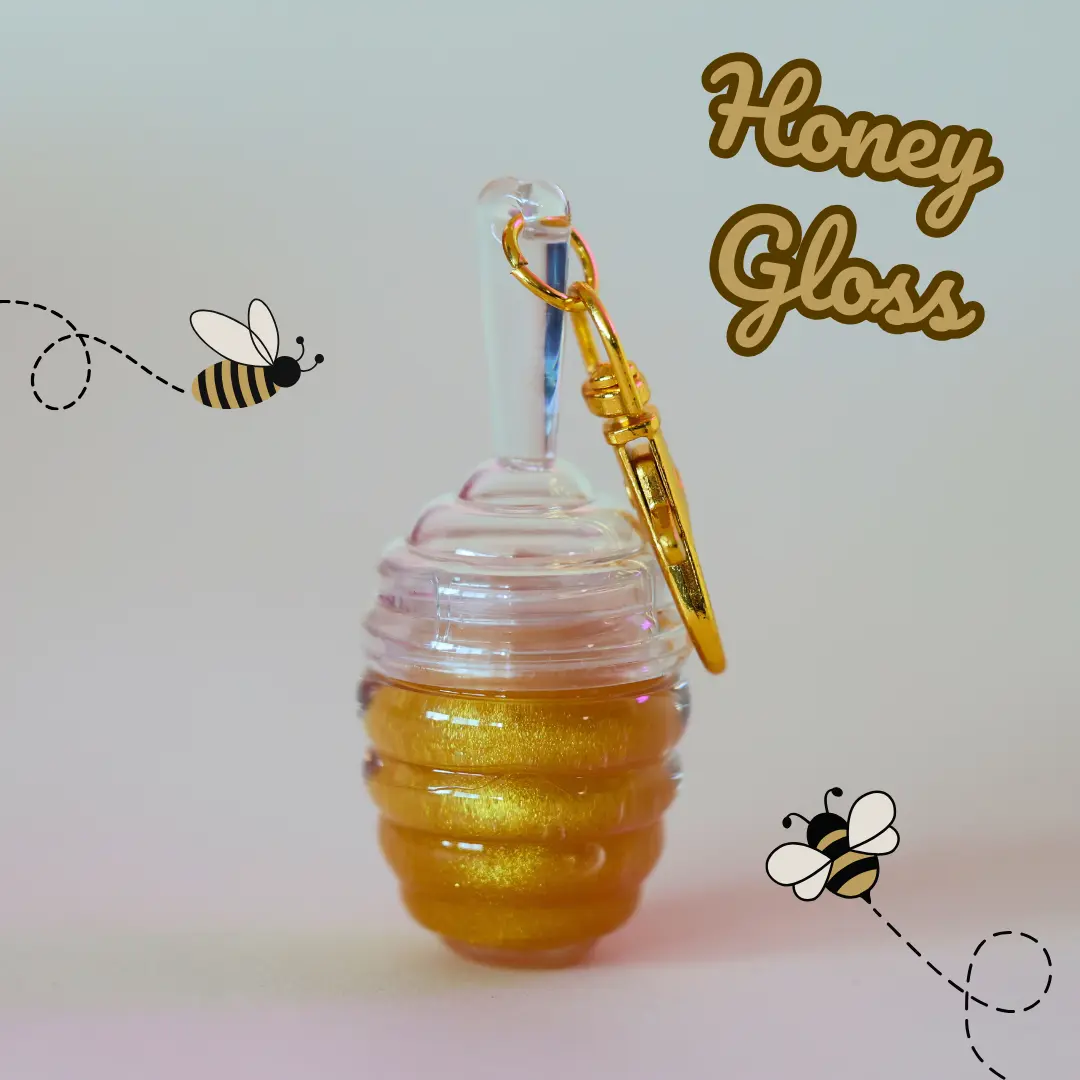 Radiant Cosmetics Honey Gloss - Nourishing lip gloss with hydrating oils to keep lips soft and nourished Glossy Lipstick Makeup Moisture