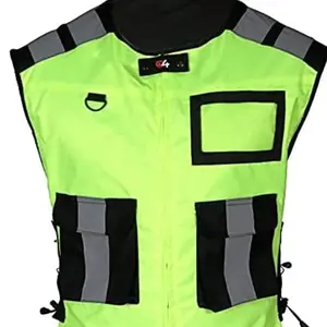 High Visibility Safety Vest HIVIZ Motobike Motorcycle Reflective Security Jacket