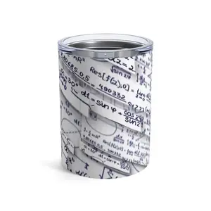 Math Equation Small Stainless Vacuum Tumbler - 10oz, Perfect for Travel, Office, or Home - Flasks Drinkware
