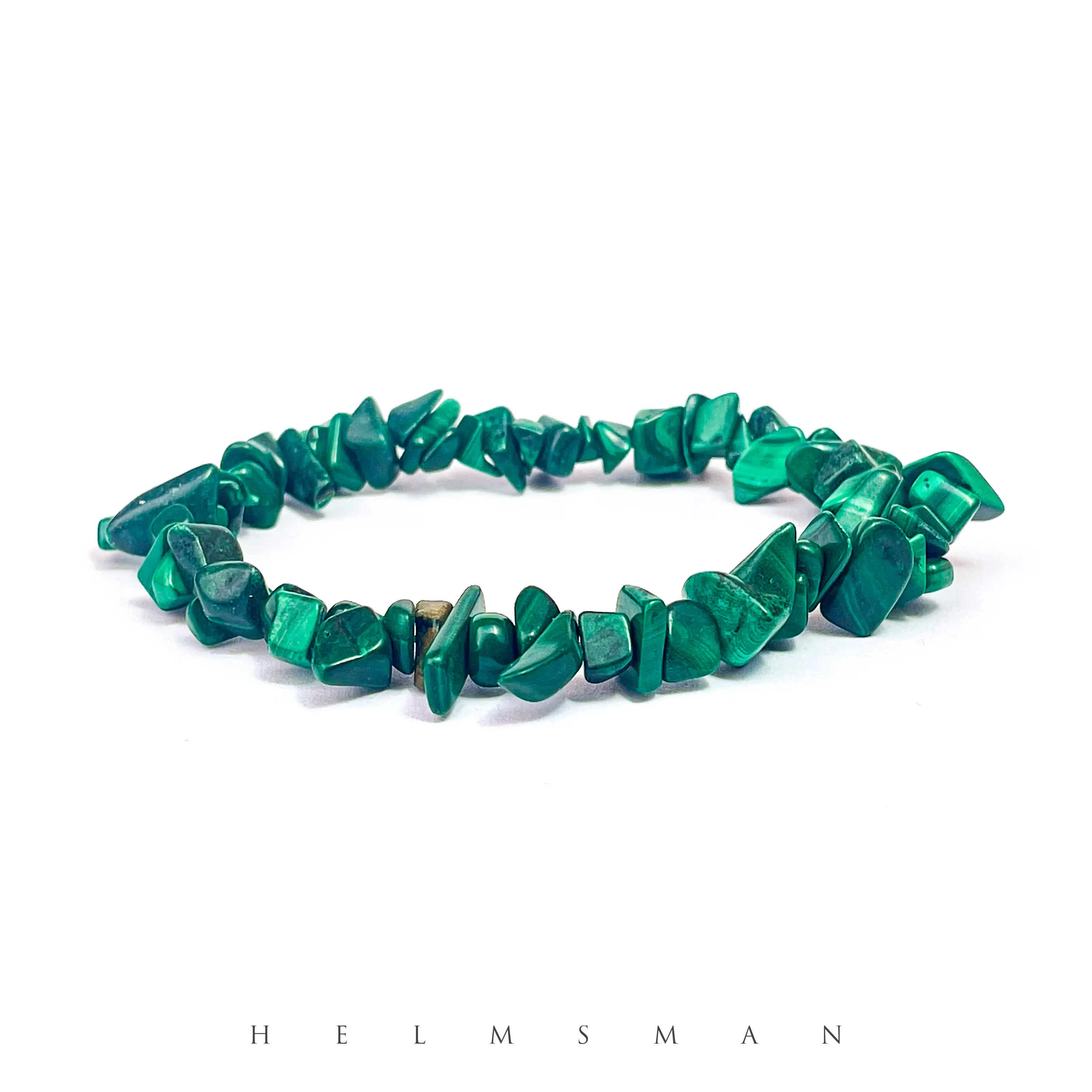 [Direct Buy] 1 Count Malachite chip bracelet