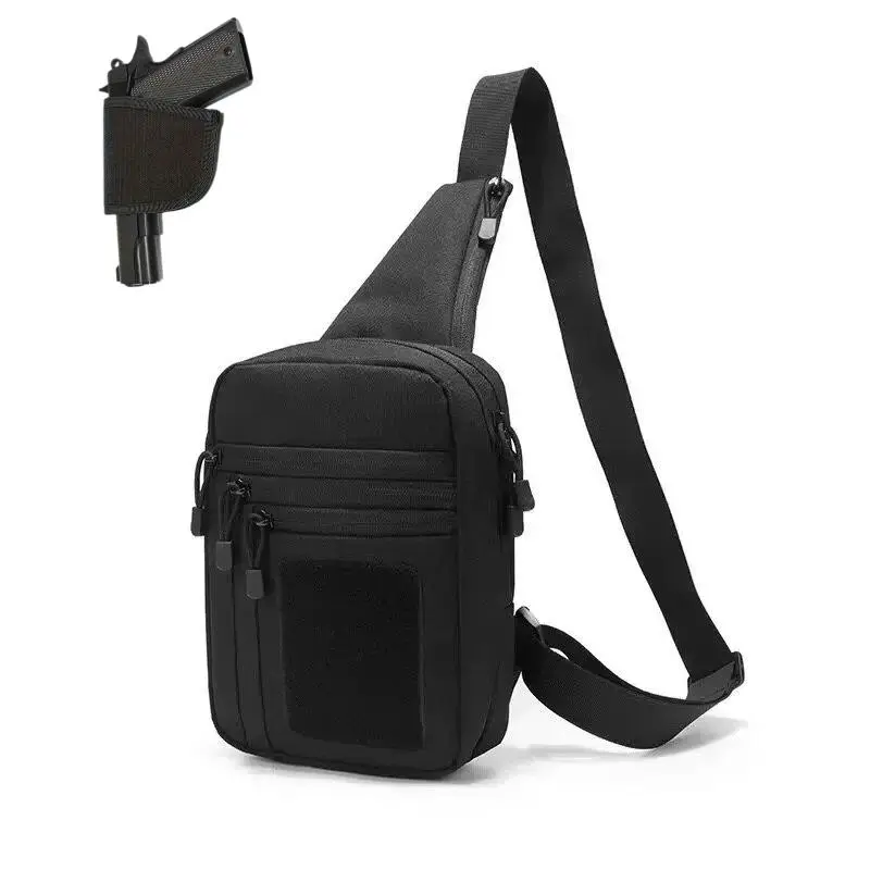 Tactical Stand Bag Shoulder Strap, Outdoor Hidden Carry Accessory for Sports & Gym Use, Waist Pack, Compact, Waist Bags
