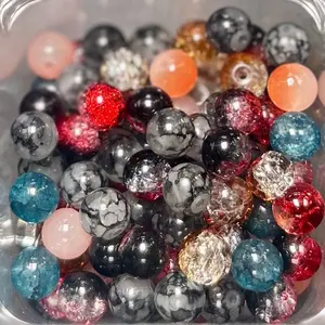 Glass Bead Combos - Assorted Colors for Crafting and Jewelry Making