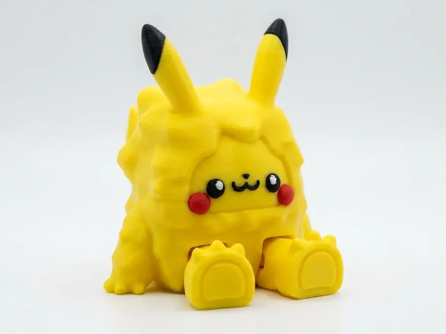 PikaPika Yeti | Nostalgic Platform Gamer Desk Toy | Frostbite Yeti Drop #035