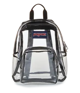 JanSport Unisex Clear Mini Backpack