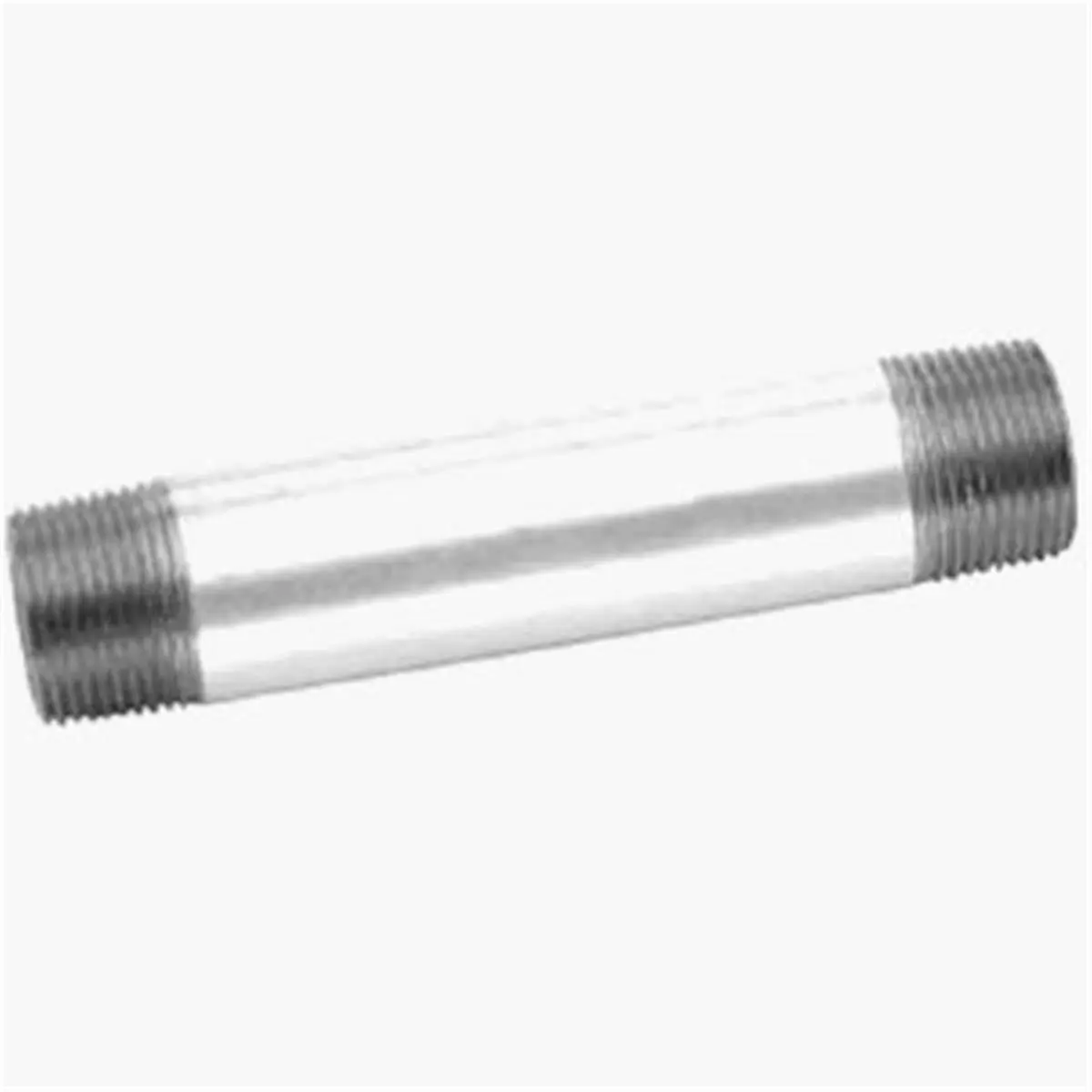 212 MAIN Galvanized Steel Pipe Fitting Nipple - 1 x 8 in., NPT Threading, Galvanized Coat, Pipe Extension (Anvil International 8700152104), Extending Pipe Length
