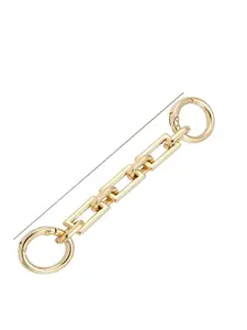 Metal Wallet Extension Strap, Fashion Chain Strap, Adjustable Buckle, Long Rectangle Replacement Chain, DIY Handbag Accessories for Women, Purse Accessories, Purse Extender Chain