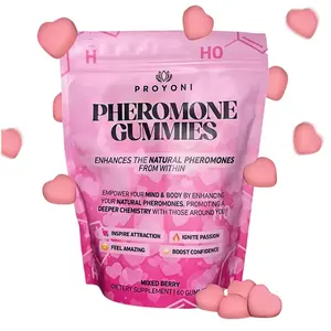 & 60 Count Mixed Berry Flavor | Pheromone Gummies - Enhances Your Natural Pheromones From Within -&