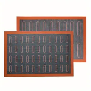 Silicone Double-Sided Baking Mat, Non-Stick Pastry Oven & Cake Baking Sheet, Perforated Design for Easy Release, Durable Kitchen Tool, Bakeware