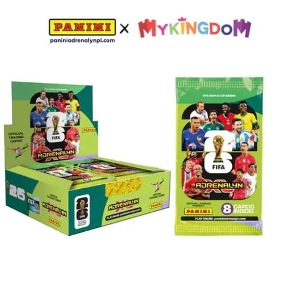 FIFA World Cup 2026 Adrenalyn XL Card Pack by Panini – Random Trading Cards Pack ( Buy a quantity of 24 to receive a full box.