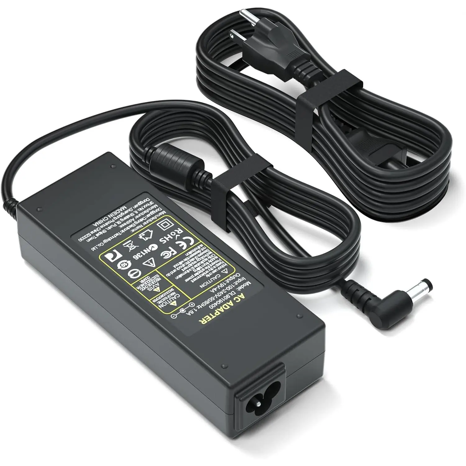 19V Default Multi-Model Power Supply Adapter with Power Cord - Laptop Charger & Adapter for LG 32in,27in,24in,23in,22in,20in,19in LCD LED HD Monitor & TV (Computers & Office Equipment Accessory)