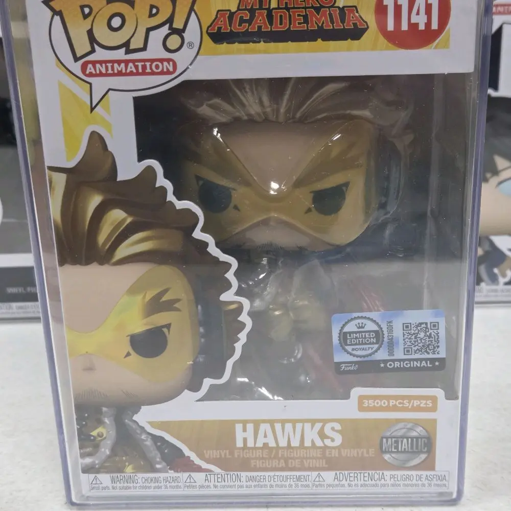 Funko Pop! Hawks #1141 Metallic 3500 Piece exclusive