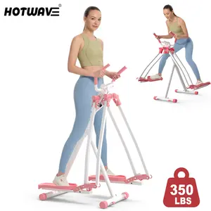 HOTWAVE Home SpaceWalker, provides zero-impact exercise for the hips, legs, and abdomen; fitness equipment, home fitness stepper, walking trainer, portable walking machine