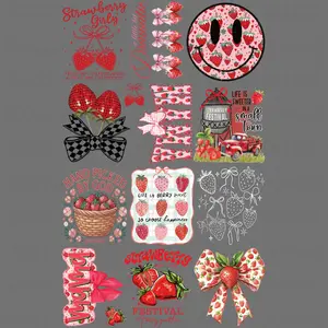 Strawberry Girly - 30x48 - PREMADE GANG SHEET