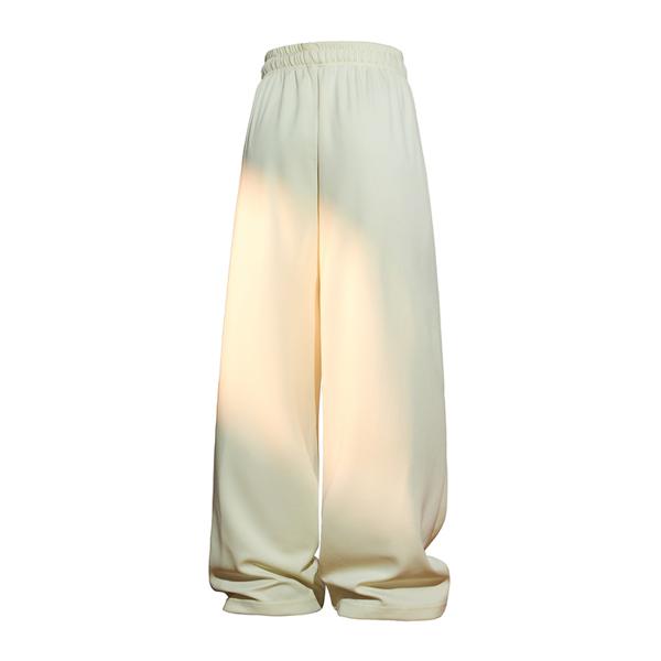 Men's Comfy Wide Leg Sweatpants, Loose Drawstring Casual Trousers, Streetwear Lounge Wear