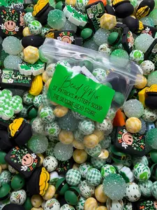 St. Patrick's Day Silicone Beads