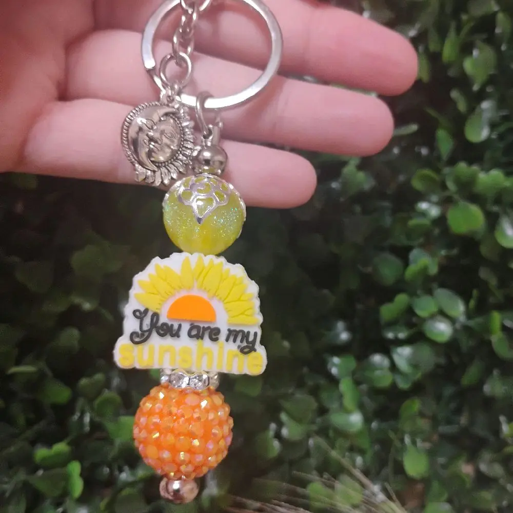 Beaded keychain Beaded keychain