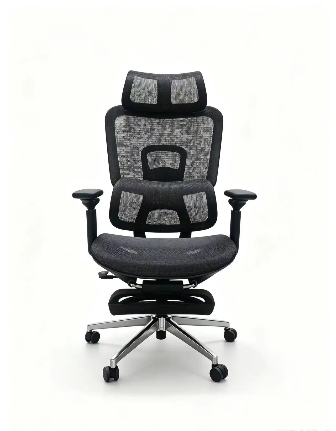 Ergonomic Office Chair with Mesh Back and Adjustable Arms for Comfortable Work