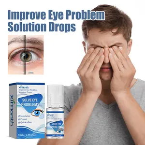 Ximonth Myopia Eye Drops Hydrate Moisturizing Gentle Eye Care Relief for Fatigue Stinging Redness Blurred Vision with Bee Honey Soothing Lotion Moisture Moisturizer