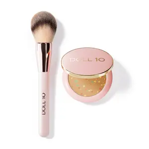 Doll Skin™  Blur & Smooth Talc-Free CC Powder with Airbrush Powder Brush