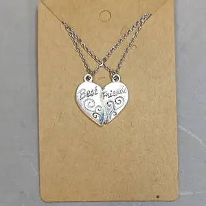 Forever Best Friend Necklaces - Set of 2 for Celebrating Friendship