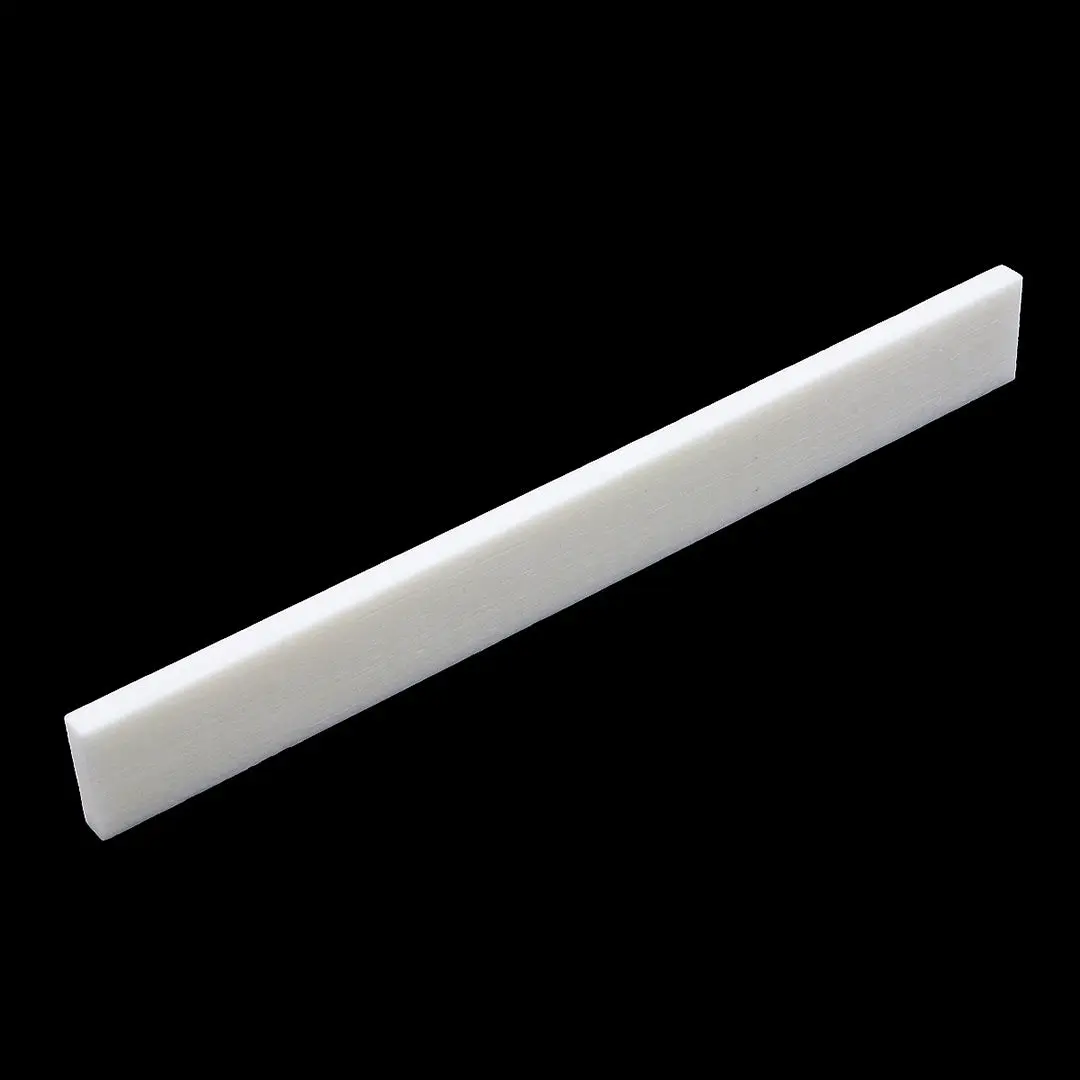 Allparts Classical Guitar Bone Saddle - 3-3/16" x 3/32" x 3/8" Saddle Bone, Single Item Premium Instrument Accessories for Classical Guitars