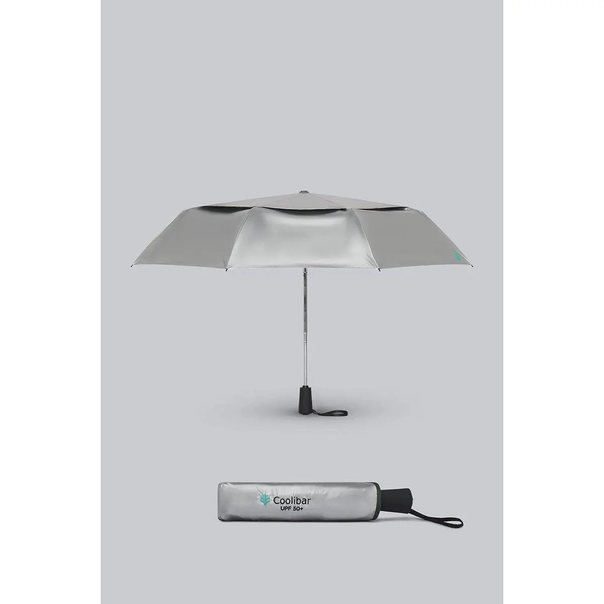 Sodalis | 42 Inch Travel Umbrella | Silver