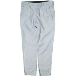 Pre-owned PRADA Cotton Small Leather Goods Slim Trousers