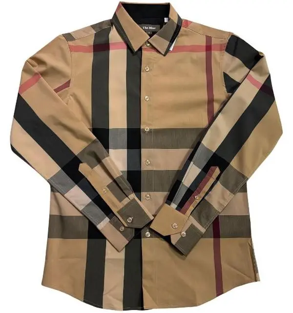 Men's Shirt The Blue Classic Collection - Khaki