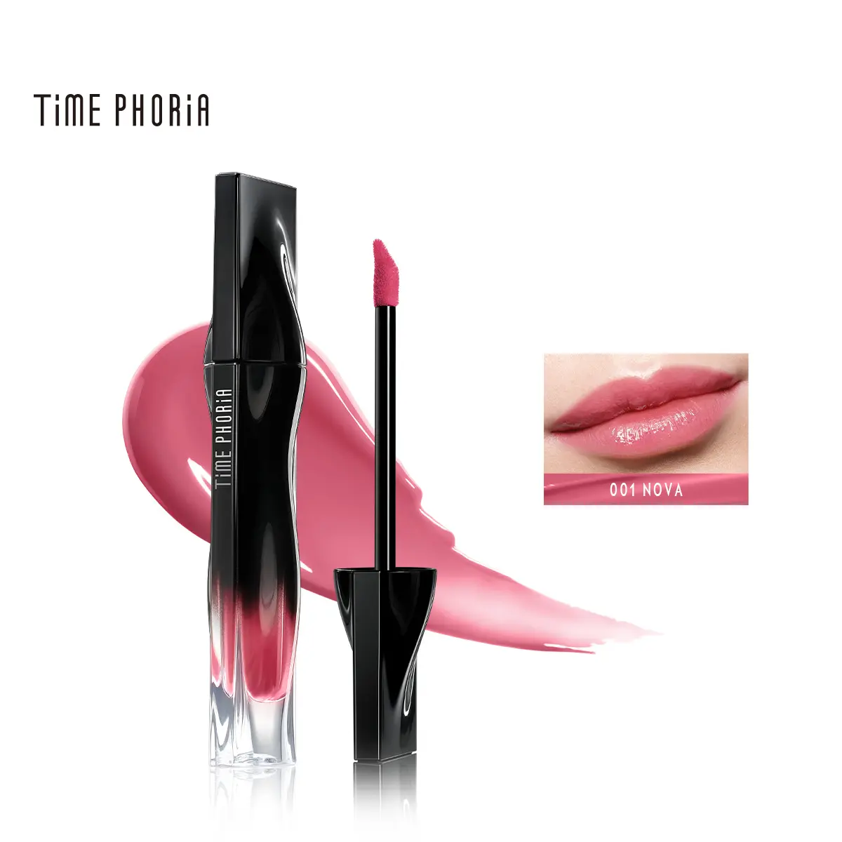 [TIMEPHORIA Ready Stock] Stellar Dust Lip Stain 5ml - High Coverage Lip Tint & Gloss with Glassy Finish & 30% Moisture Content for Flawless Makeup Look