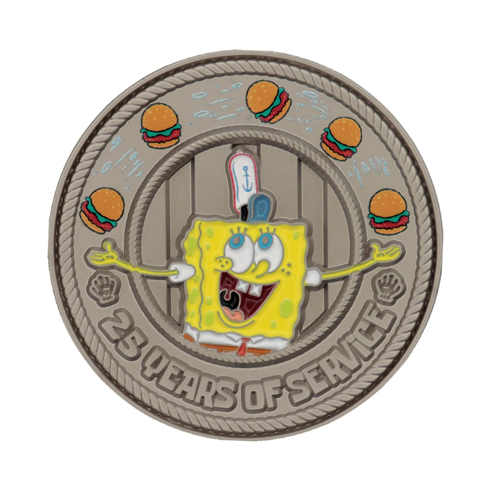 SpongeBob SquarePants 25th Anniversary Limited Edition Embossed Collectible Coin