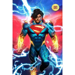 [FOIL] ABSOLUTE SUPERMAN #18 DAVE WILKINS EXCLUSIVE VIRGIN VAR (04/01/2026)