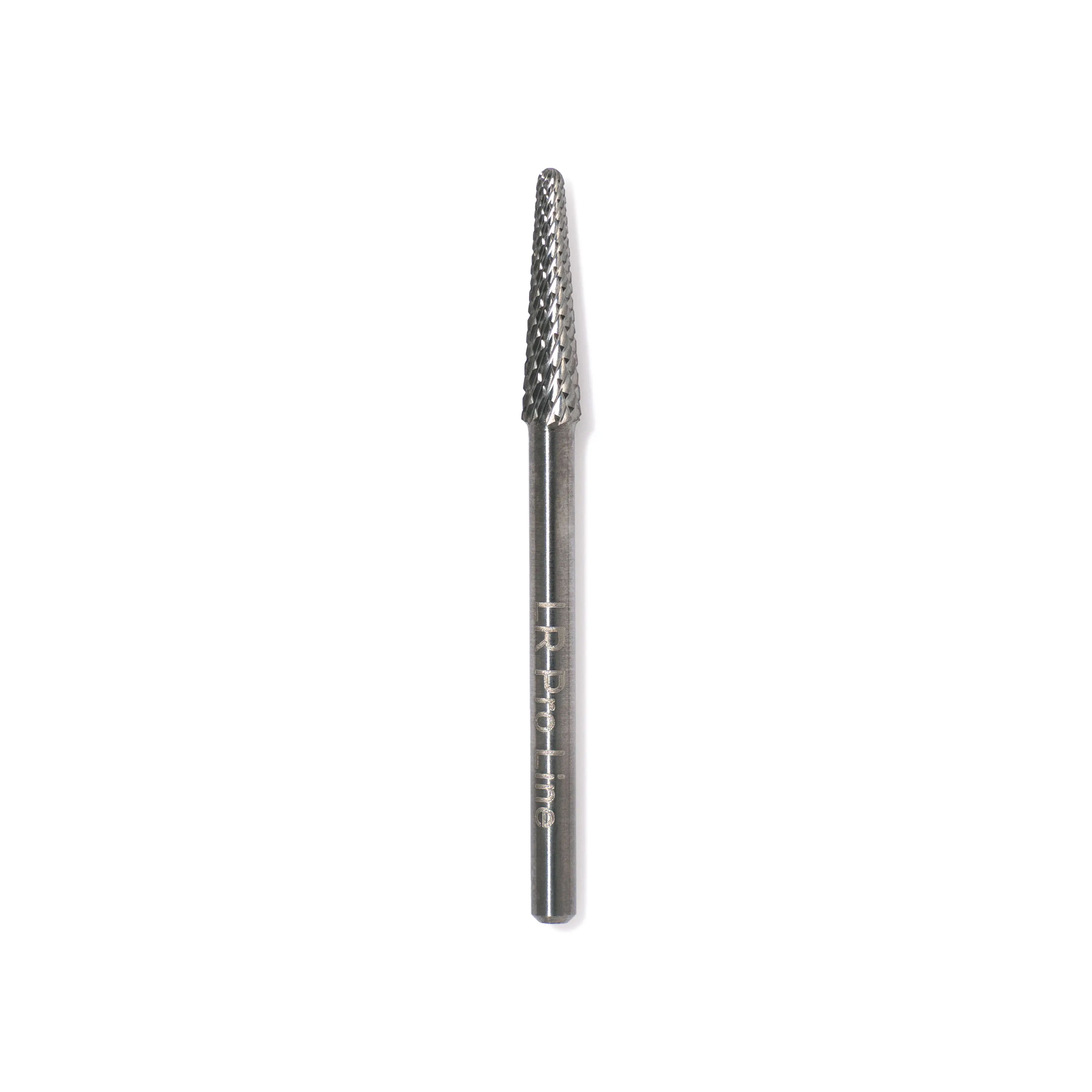 LR PRO LINE Small Tungsten Carbide Cone Bit - Nail Supplies for Acrylic & Gel Care, Slim-Shape Manicure Tool for Adults with Under Nail Cleaning & Precision Work for Smooth Finishes