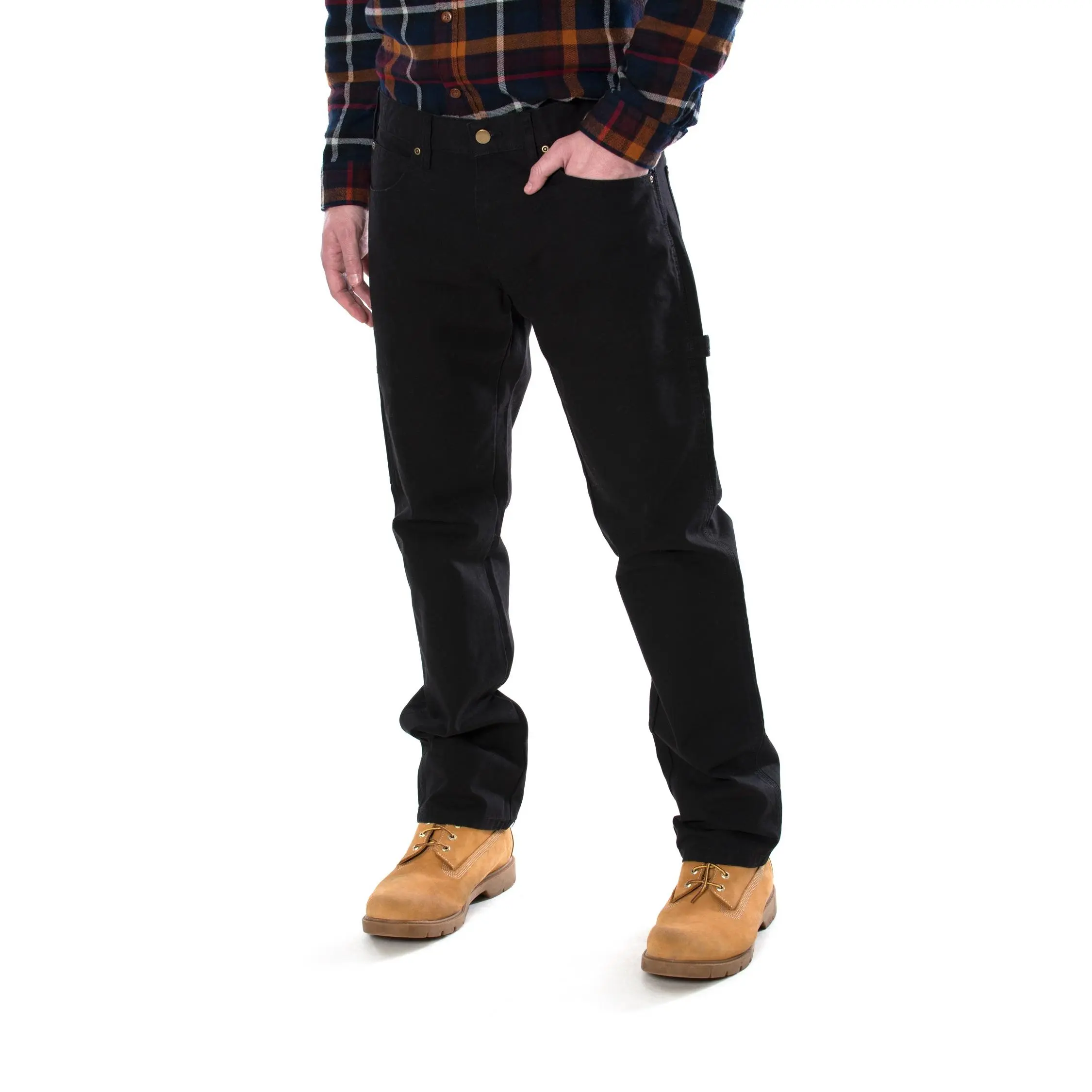Men's Carpenter Style Canvas Work Pants