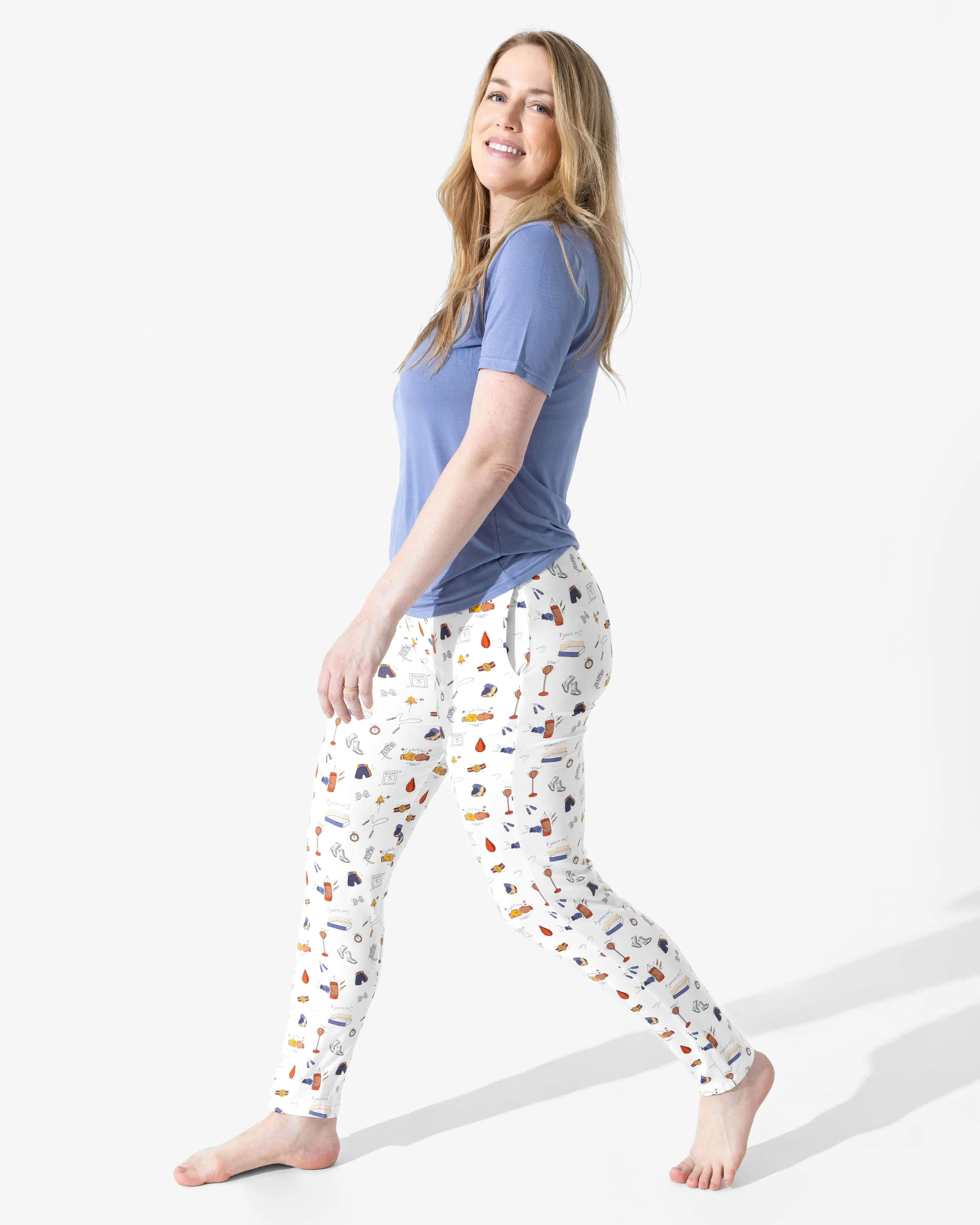 Boxing Bamboo Women's Pajama Set