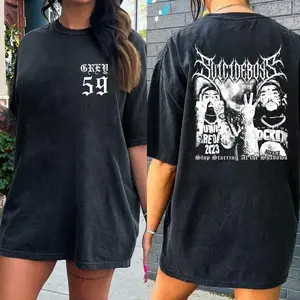 Vintage Grey 59 The Boys SB Shirt, Rap Music Shirt, SB Merch - Unisex Rapper Clothing