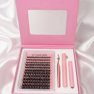 Lash cluster Kit with built in mirror
