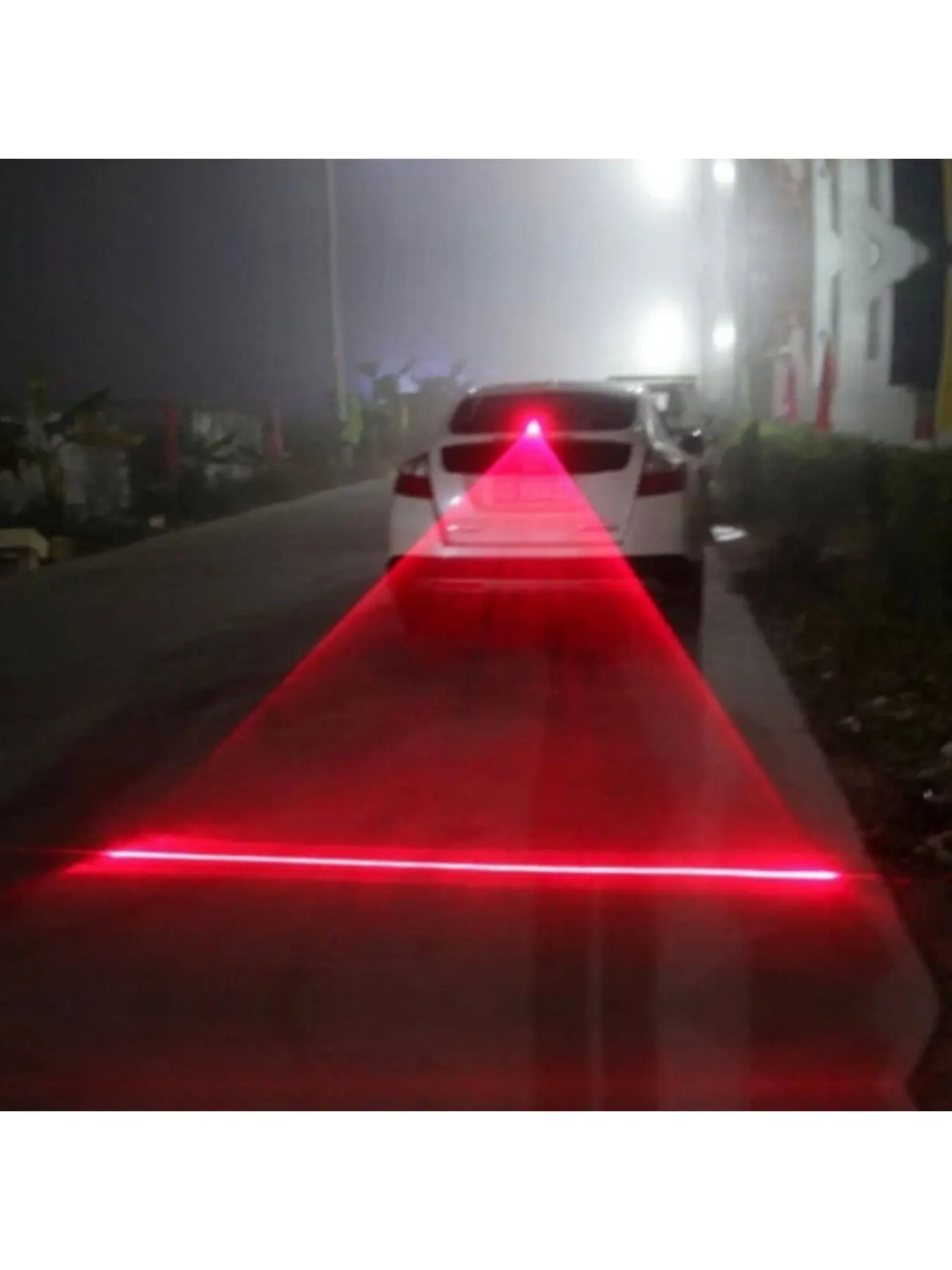 Plastic car LED laser fog lights Motorcycle tail lights Car anti-collision tail lights Brake warning lights Car fog lights Strobe Light Car Accessories Automotive Car Light Auxiliary Light